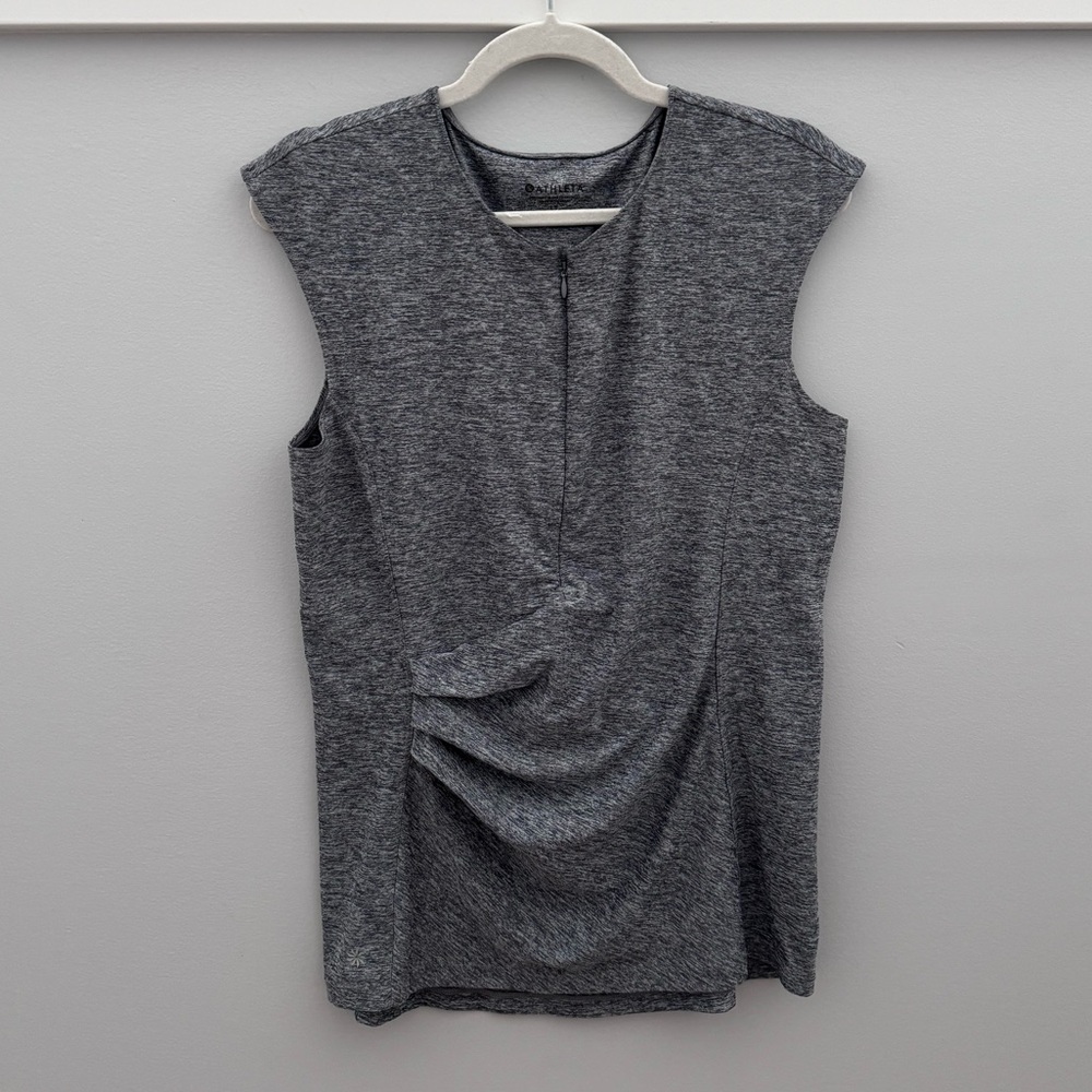 Athleta Pacifica Ruched Top. Size Large Tall.